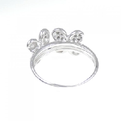 Nhẫn kim cương hoa K18WG 0.13CT 673323