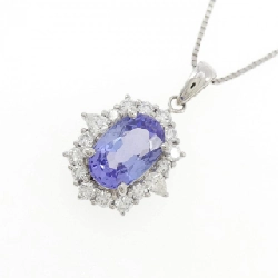 Dây chuyền Tanzanite PT900/PT850 2.09CT - Hàng hiệu Authentic 857990