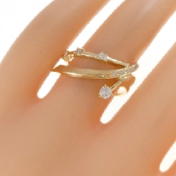 Nhẫn kim cương K18YG 0.18CT - Hàng hiệu chính hãng 853201