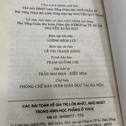 Các bài toán về giá trị lớn nhất, nhỏ nhất trong hình học phẳng ở trung học cơ sở. 999 463672