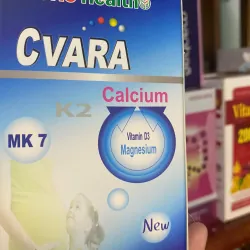 (Hàng CTY mới) Viên uống Canxi tảo biển CVARA CKC Health Nhập khẩu Anh Quốc hộp 60 viên 736053