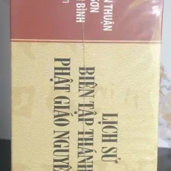 Lịch sử Biên tập Thánh Điển Phật giáo Nguyên thủy - Hòa thượng Ấn Thuận mới 100% 699071