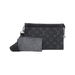 【Sản phẩm chưa sử dụng】Ví đeo tay Louis Vuitton Monogram Eclipse Reverse Gaston M81124