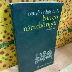 Sách tặng KÈM cho khách CÓ ĐƠN (mỗi đơn có thể chọn 1 cuốn) - Bàn Có Năm Chỗ Ngồi