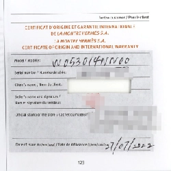 Đồng hồ H của Hermès Hウォッチ･11P HH1.210 SS Quarts - Hàng hiệu Chính hãng 874574