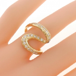 Nhẫn kim cương K18YG 0.44CT - Hàng hiệu Authentic 850161