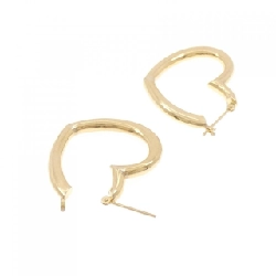 K18YG Bông tai hình trái tim - Hàng hiệu Chính hãng 875275