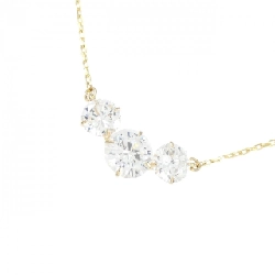 K18YG Cubic Necklace - Hàng hiệu Authentic 862122