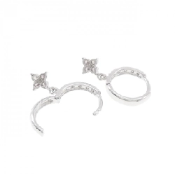 K14WG Bông tai Kim cương Hoa 0.22CT - Hàng hiệu Chính hãng 867357