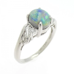 Nhẫn Opal Đen PT900 - Hàng hiệu Chính hãng