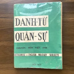Danh từ Quân sự (Chuyên môn Việt - Anh)