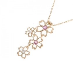 K18PG Hoa Tourmaline Dây Chuyền - Hàng hiệu Chính hãng 863700