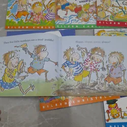 Set 9 cuốn five little monkeys tiếng anh 564939