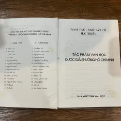 TÁC PHẨM VĂN HỌC ĐƯỢC GIẢI THƯỞNG HỒ CHÍ MINH - Nam Cao - Ngô Tất Tố - Hải Triều (k2) 307375