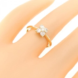 Nhẫn kim cương hoa K18YG 0.45CT - Hàng hiệu Authentic 855380