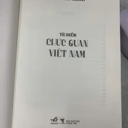 TỪ ĐIỂN CHỨC QUAN VIỆT NAM - ĐỖ VĂN NINH 602810