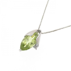 K18WG Peridot Necklace - Hàng hiệu Authentic 858172