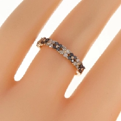 Nhẫn kim cương hoa K18PG 0.36CT 673376