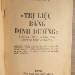 Trị liệu bằng dinh dưỡng phương pháp Ohsawa (sách xưa quá đẹp, 1973) 475805