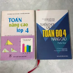 Toán nâng cao lớp 4 (2 cuốn)