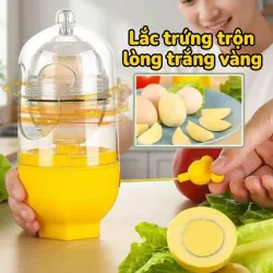 Xoay lắc trộn lòng đỏ lòng trắng trứng đều giúp các con ăn trứng ngon hơn 1017650