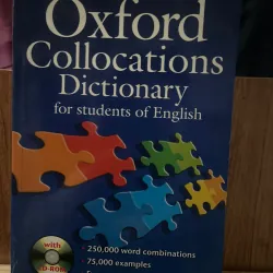 Sách Oxford Collocations Dictionary for students of English kèm đĩa CD-ROM mới
