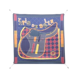 Khăn choàng Hermès TAPIS DE SELLE Carré Double Face 904040S