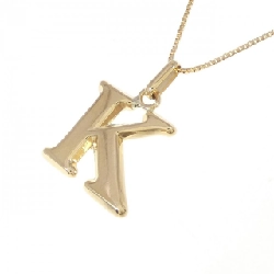 K18YG Chữ cái K Dây chuyền - Hàng hiệu Chính hãng 859645