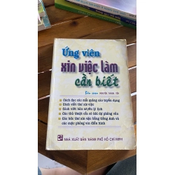 Ứng Viên Xin Việc Làm Cần Biết 530620