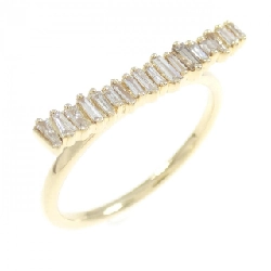 【Sản phẩm mới】Nhẫn kim cương K18YG 0.17CT