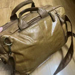 Balo nam 29x40x12 da thật 2hand 1013067