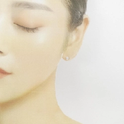 Bông tai kim cương PT900 Solitaire 0.13CT một bên - Hàng hiệu Chính hãng 871094