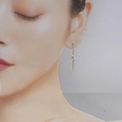 Bông tai K10YG Coco Shunick - Hàng hiệu Authentic 843599