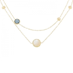 Dây chuyền Mẹ Ngọc Trai 750YG - Hàng hiệu Chính hãng