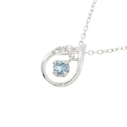 K10WG Aquamarine Necklace - Hàng hiệu Authentic 858948