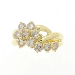 Nhẫn kim cương hoa K18YG 0.98CT - Hàng hiệu Authentic 851479