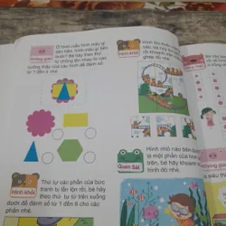 Sách màu trò chơi phát triển cho bé mẫu giáo. 2-8 tuổi. 2 quyển 674671