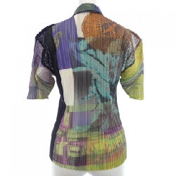 【Vintage】Áo sơ mi ngắn tay PLEATS PLEASE PP12-JJ612 628444