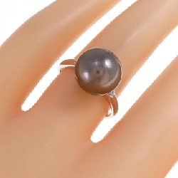 Nhẫn ngọc trai đen PT900 10.4mm 668483