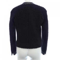 【Mã giảm giá】Áo khoác không cổ CHANEL 636495