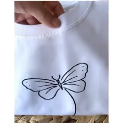 Áo thun crop top cotton thái 4 chiều 716784