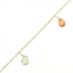 K18YG Sapphire Necklace 6.20CT - Hàng hiệu Authentic 862478