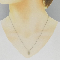 Dây chuyền kim cương PT900/PT850 0.247CT FVY VS2 cắt hình fancy - Hàng hiệu Authentic 874426