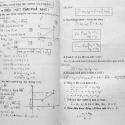 279 Bài Toán Chọn Lọc Hình Học Nâng Cao Lớp 10 Xưa 7934