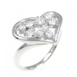 Nhẫn kim cương PT hình trái tim 0.50CT