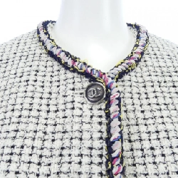 CHANEL LOOK29 P70074V60046 Áo khoác không cổ - Hàng hiệu Authentic 823221