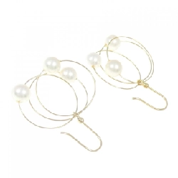 K18YG Bông tai ngọc trai Akoya - Hàng hiệu Authentic 877088