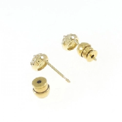 K18YG/ST Bông tai kim cương 0.243CT 0.244CT H SI1 Tốt - Hàng hiệu Chính hãng 874620