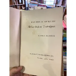 Handbook of Basic Motion Picture Techniques 726364