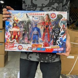 Sét đồ chơi mô hình 5 nhân vật siêu anh hùng 🤗